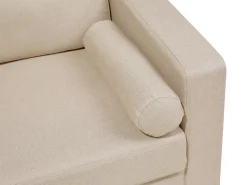 Sohvat<Beliani 2-Istuttava Sohva Kangas Beige Kalmar