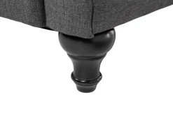 Sohvat<Beliani 3-Istuttava Sohva Kangas Harmaa Chesterfield