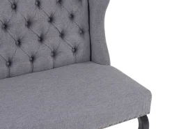 Sohvat<Beliani 2-Istuttava Sohva Kangas Harmaa Torsby