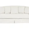 Sohvat<Beliani 3-Istuttava Sohva Kangas Valkoinen Gilja