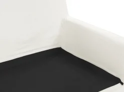 Sohvat<Beliani 3-Istuttava Sohva Kangas Valkoinen Gilja