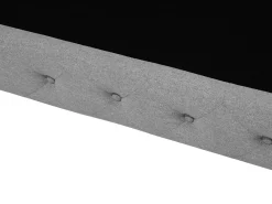 Sohvat<Beliani 2-Istuttava Sohva Kangas Vaaleanharmaa Vissland