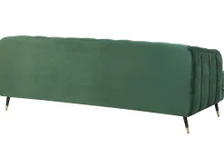 Sohvat<Beliani 3-Istuttava Sohva Kankainen Vihrea Sletta