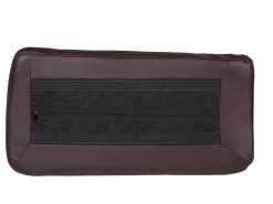 Outlet Beliani 2-Istuttava Sohva Keinonahka Ruskea Vogar