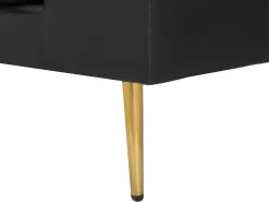 Discount Beliani 3-Istuttava Sohva Musta Torget