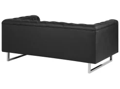 Hot Beliani 2-Istuttava Sohva Musta Vissland