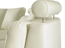 Flash Sale Beliani 7-Istuttava Sohva Nahka Kermanvalkoinen Rotunde