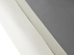 New Beliani 2-Istuttava Sohva Nahka Valkoinen Helsinki