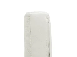 New Beliani 2-Istuttava Sohva Nahka Valkoinen Helsinki