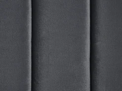 Sohvat<Beliani 3-Istuttava Sohva Samettinen Tummanharmaa Arvika