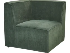 Sohvat<Beliani 4-Istuttava Sohva Vakosametti Tummanvihrea Lemvig