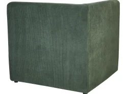 Sohvat<Beliani 4-Istuttava Sohva Vakosametti Tummanvihrea Lemvig