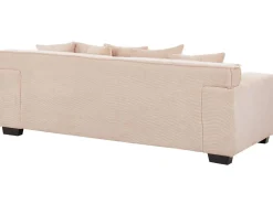 Sohvat<Beliani 3-Istuttava Sohva Vakosametti Lohenpunainen Viskan