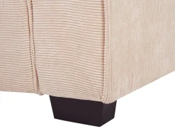 Sohvat<Beliani 3-Istuttava Sohva Vakosametti Lohenpunainen Viskan