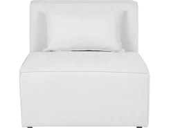 Cheap Beliani 4-Istuttava Sohva Vakosametti Luonnonvalkoinen Lemvig