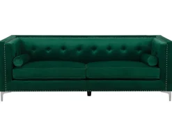 Sohvat<Beliani 3-Istuttava Sohva Vihrea Avaldsenes