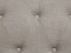 Store Beliani 4-Istuttava Sohvaryhma Kangas Vaaleanharmaa Chesterfield