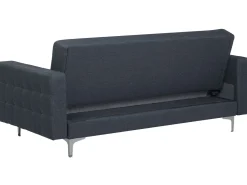 Sohvat<Beliani 5-Istuttava Sohvaryhma Kangas Tummanharmaa Aberdeen