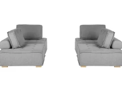 Sohvat<Beliani 4-Istuttava Sohvaryhma Kangas Harmaa Tibro