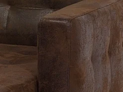 Sohvat<Beliani 5-Istuttava Sohvaryhma Keinonahka Ruskea Aberdeen