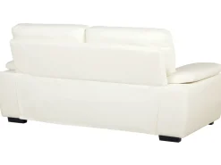 Sohvat<Beliani 5-Istuttava Sohvaryhma Keinonahka Kermanvalkoinen Vogar