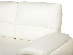 Sohvat<Beliani 5-Istuttava Sohvaryhma Keinonahka Kermanvalkoinen Vogar