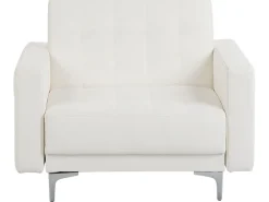 Sohvat<Beliani 5-Istuttava Sohvaryhma Keinonahka Valkoinen Aberdeen