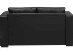 Outlet Beliani 6-Istuttava Sohvaryhma Nahka Musta Helsinki