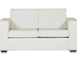 Sohvat<Beliani 6-Istuttava Sohvaryhma Nahka Valkoinen Helsinki