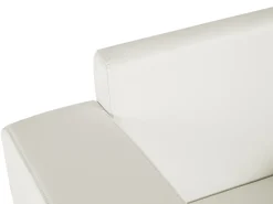 Sohvat<Beliani 6-Istuttava Sohvaryhma Nahka Valkoinen Helsinki