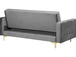 Cheap Beliani 5-Istuttava Sohvaryhma Sametti Harmaa Aberdeen