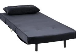 Sohvat<Beliani 3-Istuttava Sohvaryhma Sametti Musta Vestfold