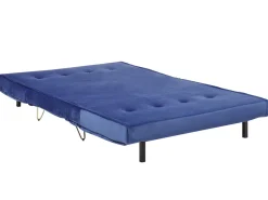 Sohvat<Beliani 3-Istuttava Sohvaryhma Sametti Laivastonsininen Vestfold