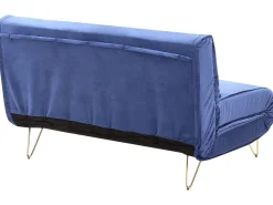 Sohvat<Beliani 3-Istuttava Sohvaryhma Sametti Laivastonsininen Vestfold