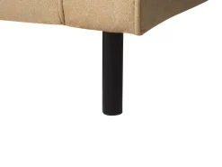 Sohvat<Beliani 3-Istuttava Tekonahkainen Sohva Beige Savalen