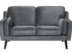 Best Beliani 2-Istuttava Tummanharmaa Sohva Lokka