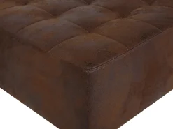 Sohvat<Beliani 5-Istuttava U-Kulmavuodesohva Ja Rahi Keinonahka Ruskea Aberdeen