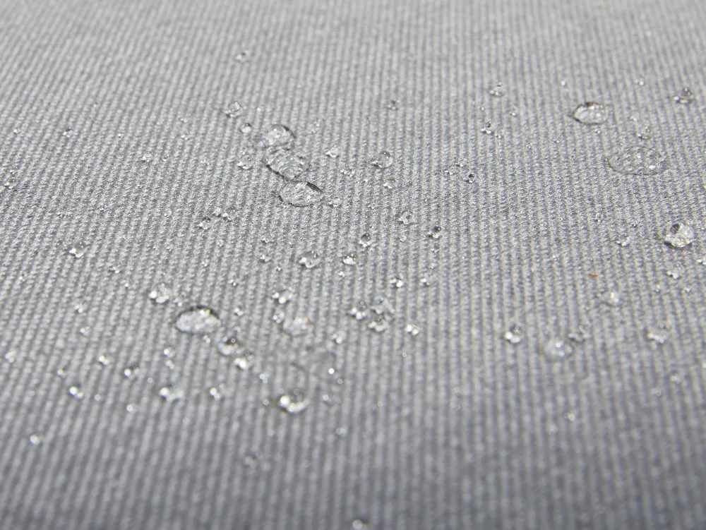 Discount Beliani 7-Istuttava Ulkokulmasohva Ja Rahi Kangas Oikeak. Harmaa Arezzo