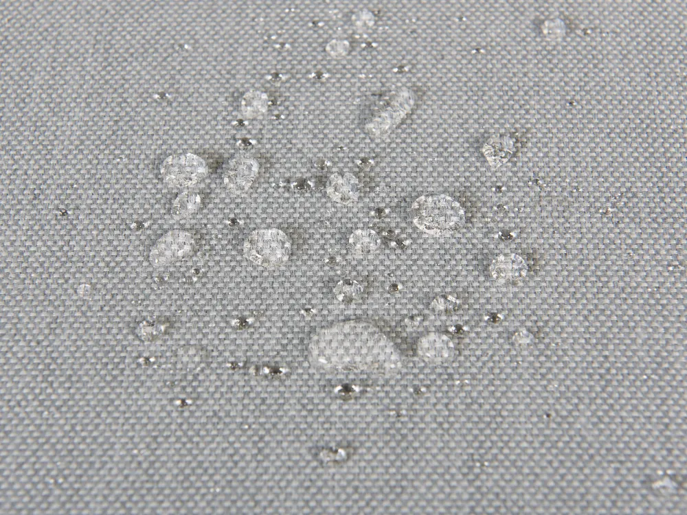 Cheap Beliani 7-Istuttava Ulkokulmasohva Ja Rahi Kangas Vasenk. Vaaleanharmaa Arezzo