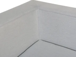 Ulkokalusteet<Beliani 7-Istuttava Ulkokulmasohva Ja Rahi Kangas Oikeak. Vaaleanharmaa Arezzo