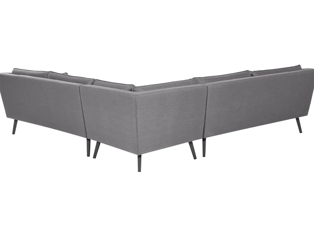 Ulkokalusteet<Beliani 5-Istuttava Ulkokulmasohva Kangas Harmaa Loretello