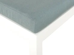 Cheap Beliani 5-Istuttava Ulkokulmasohvaryhma Alumiini Valkoinen/Vihrea Messina