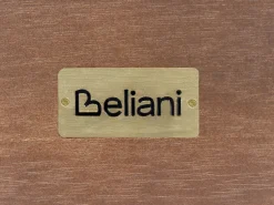 Store Beliani 5-Istuttava Ulkokulmasohvaryhma Sertifioitu Akaasia Tumma Puu Timor Ii