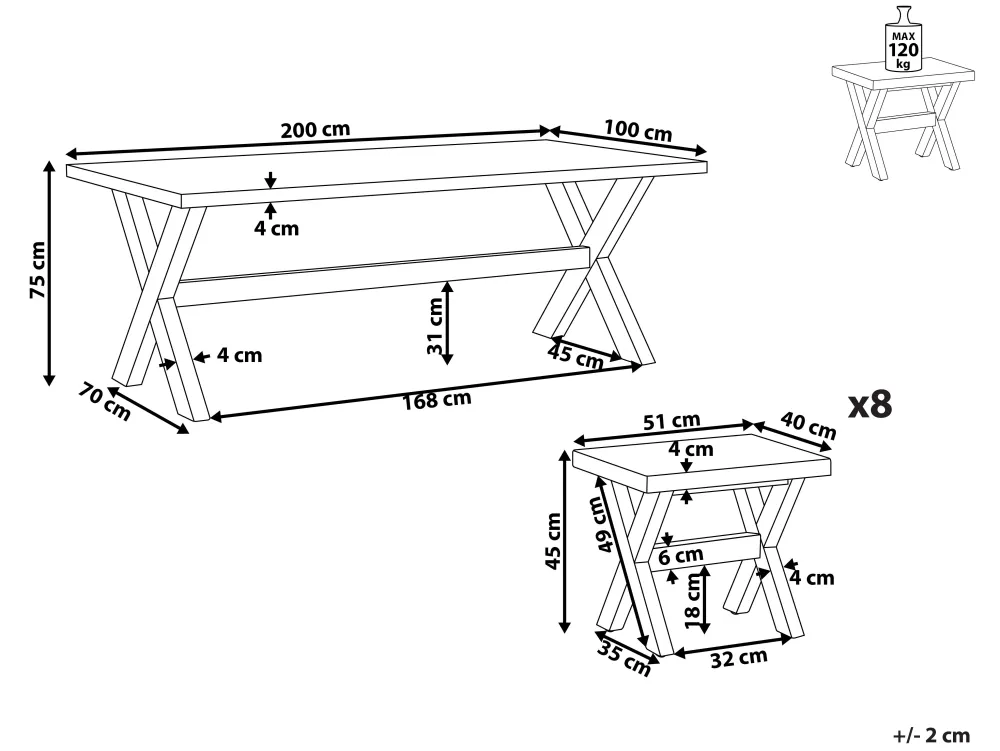 Clearance Beliani 8-Istuttava Ulkoruokailuryhma Jakkaroilla Kuitusementti Valkoinen Olbia