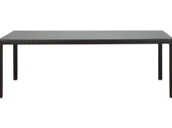 Ulkokalusteet<Beliani 8-Istuttava Ulkoruokailuryhma Polyrottinki Tummanruskea Italy