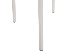 Best Sale Beliani 6-Istuttava Ulkoruokailuryhma Lasitaso Tekstiilituolit Beige Grosseto