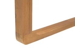 Outlet Beliani 8-Istuttava Ulkoruokailuryhma Akaasia Vaalea Puu Sassari