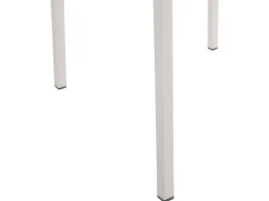 Ulkokalusteet<Beliani 6-Istuttava Ulkoruokailuryhma Poltettu Graniittitaso Tekstiilituolit Musta Grosseto