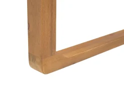 Ulkokalusteet<Beliani 8-Istuttava Ulkoruokailuryhma Akaasia Vaalea Puu/Sininen Sassari