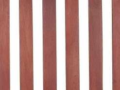 Ulkokalusteet<Beliani 6-Istuttava Ulkoruokailuryhma Aurinkovarjolla Tumma Akasiapuu Toscana